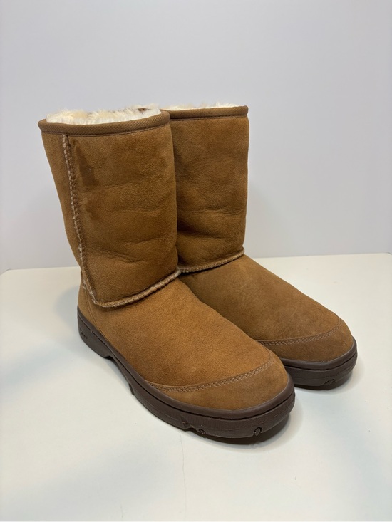 UGG Shoes - UGG Chestnut Brown Classic Shearling-Lined Suede Boots